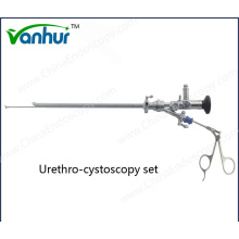 Ensemble urétro-cystoscope d&#39;urologie d&#39;instruments chirurgicaux